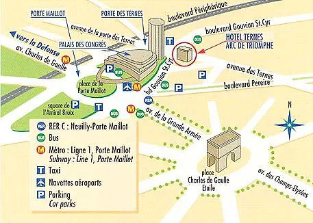 Hotel La Des Ternes Paris